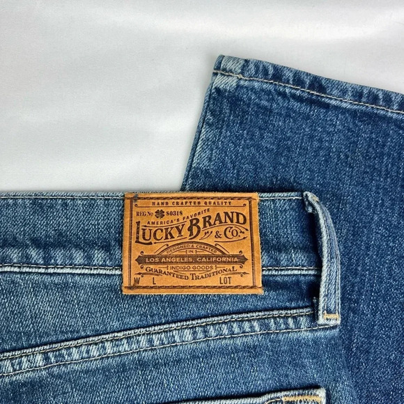 Lucky Brand New Women’s 12/W31 Authentic Straight Crop‎ Jean - Picture 8 of 8